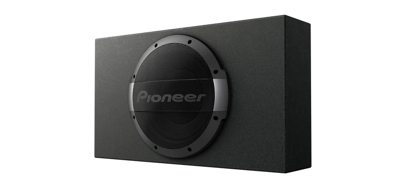 Pioneer TS-WX1010LA 25 cm (10") Shallow Sealed Subwoofer with Built-in Amplifier (1200 W)
