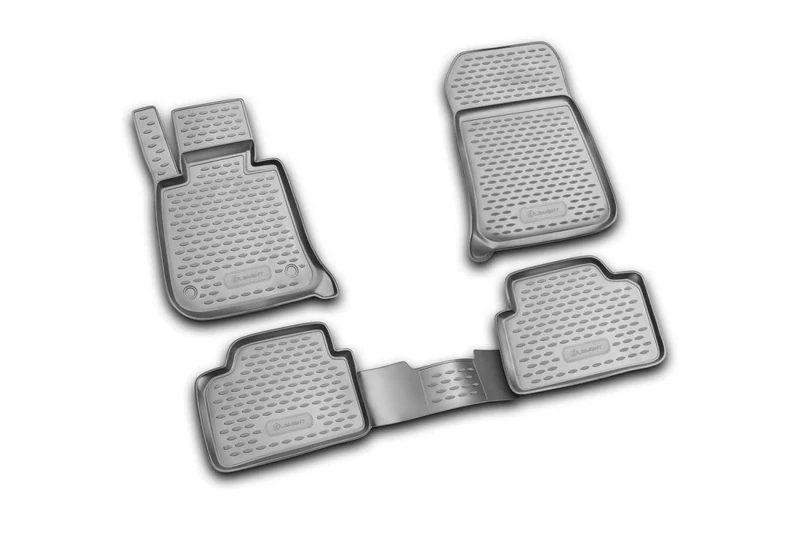 Element EXP.NLC.05.05.210k Tailored Premium Anti-Slip Rubber Car Floor Mats for BMW 3 Year 06-12 Black