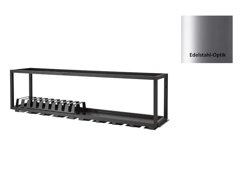 WESCO Rack System Rack Nickel Silver Powder Coated (Stainless Steel, 1200 x 300 x 250 mm) - Image 1