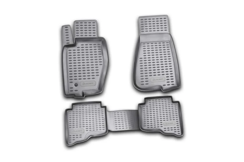 Element EXP.NLC.24.01.210 Premium Non-Slip Rubber Car Mat Floor Mats Jeep Grand Cherokee Year 05-10 Black