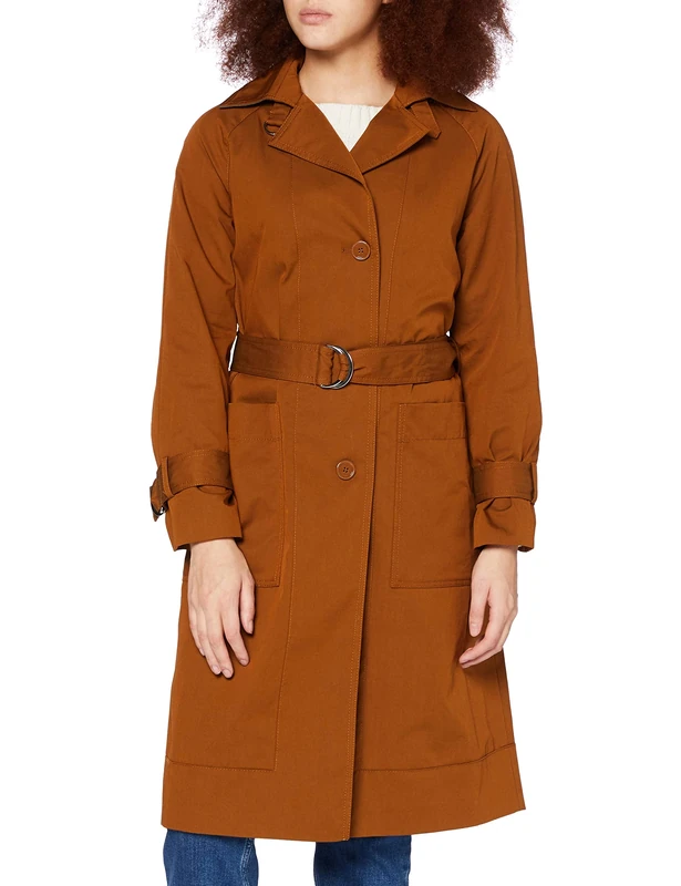 United Colors of Benetton (Z6ERJ) Women's Spolverino Rain Jacket Not Applicable, Monk's Robe 30d, 42