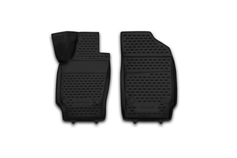 Element EXP.CARVLK0005kf Premium Anti-Slip Rubber Mats Floor Mats for VW Polo V 5 Type 6R/6C/61 Hatchback Year 09-20 Black