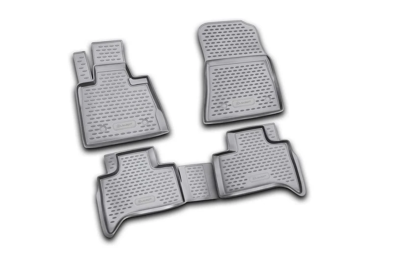 Element 3D Rubber Mat Set Suitable for BMW X5 | Mk1 I (E53) | 1999-2006 | 100% Car Floor Mats, Robust Universal Car Floor Mats, Rubber Mats Car