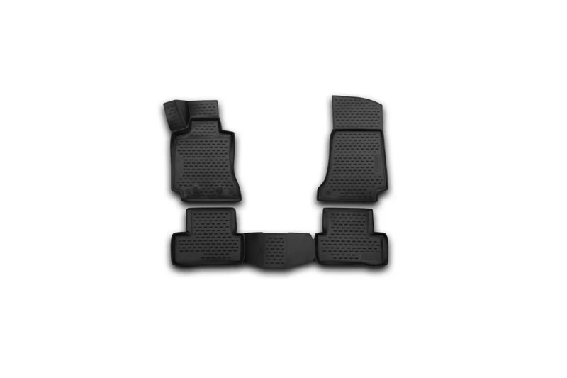 Element Perfectly fitting premium non-slip rubber floor mats - Mercedes-Benz C-Class W205, saloon