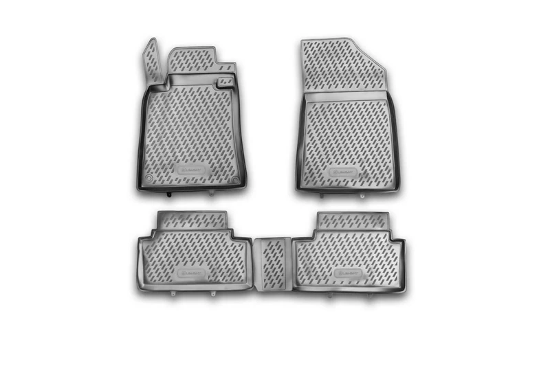 Element EXP.CARPGT00025 Custom-Fit Premium Non-Slip Rubber Floor Mats Peugeot 508 Year 17-20 Black
