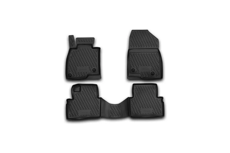 Element Custom Fit Premium Non-Slip Rubber Floor Mats for Mazda 3