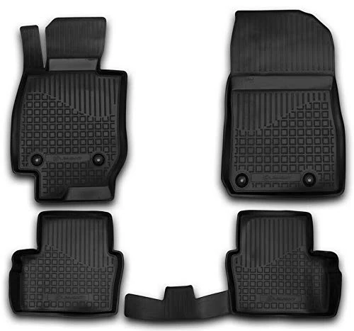 Element Perfectly fitting premium non-slip rubber floor mats - Mazda CX-3, at