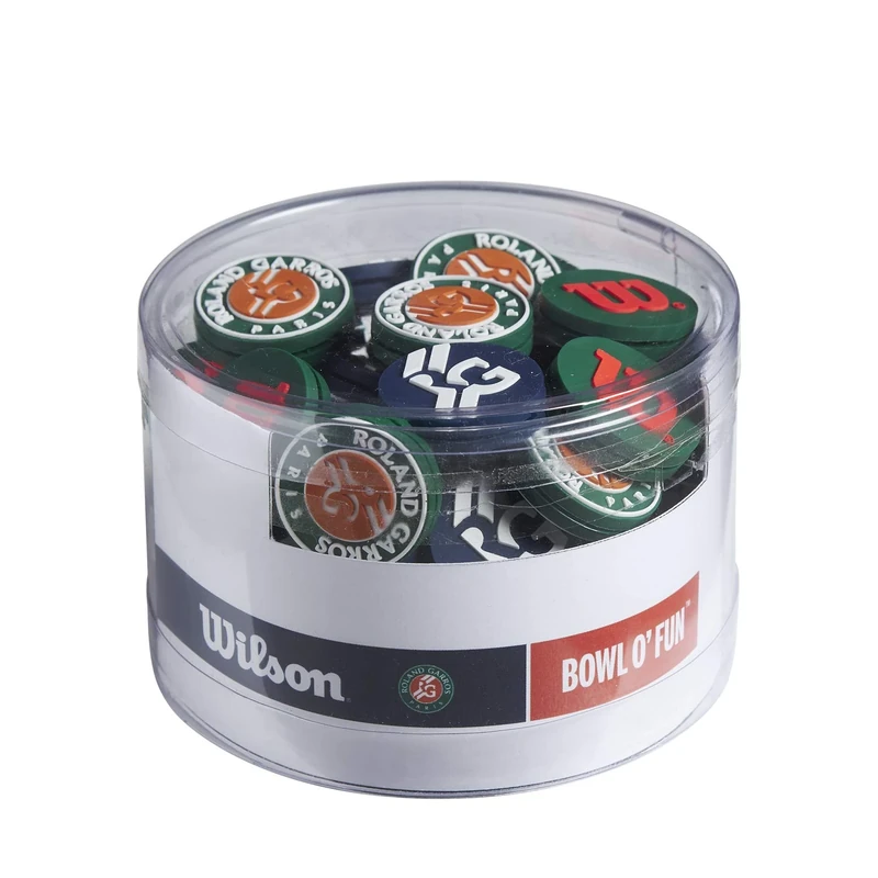 Wilson Unisex-Adult Roland Garros Bowl Vibration Dampeners, Multicolor, One Size
