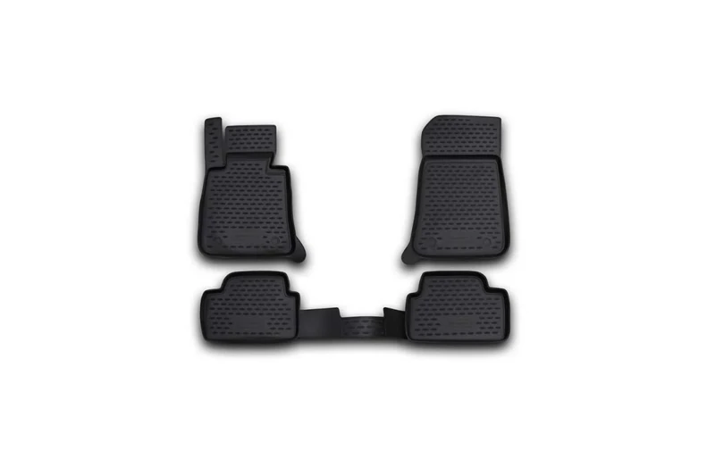 Element EXP.NLC.05.04.210k Premium Anti-Slip Rubber Floor Mats BMW 1-5D Year: 04-11, Black, Fit