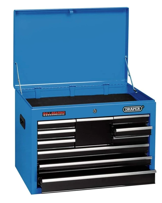 Draper 14937 Ten Drawer Tool Storage Chest (26”)