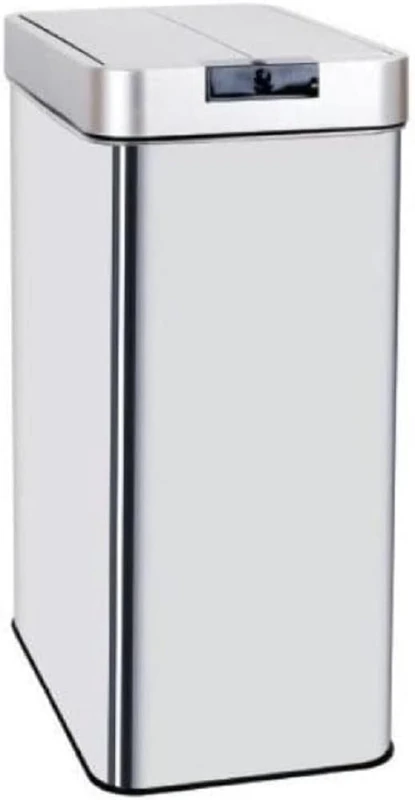 KITCHEN MOVE BAT-D870 Automatic Kitchen Waste Bin, stainless steel Metal Aluminium, stainless steel, 60L