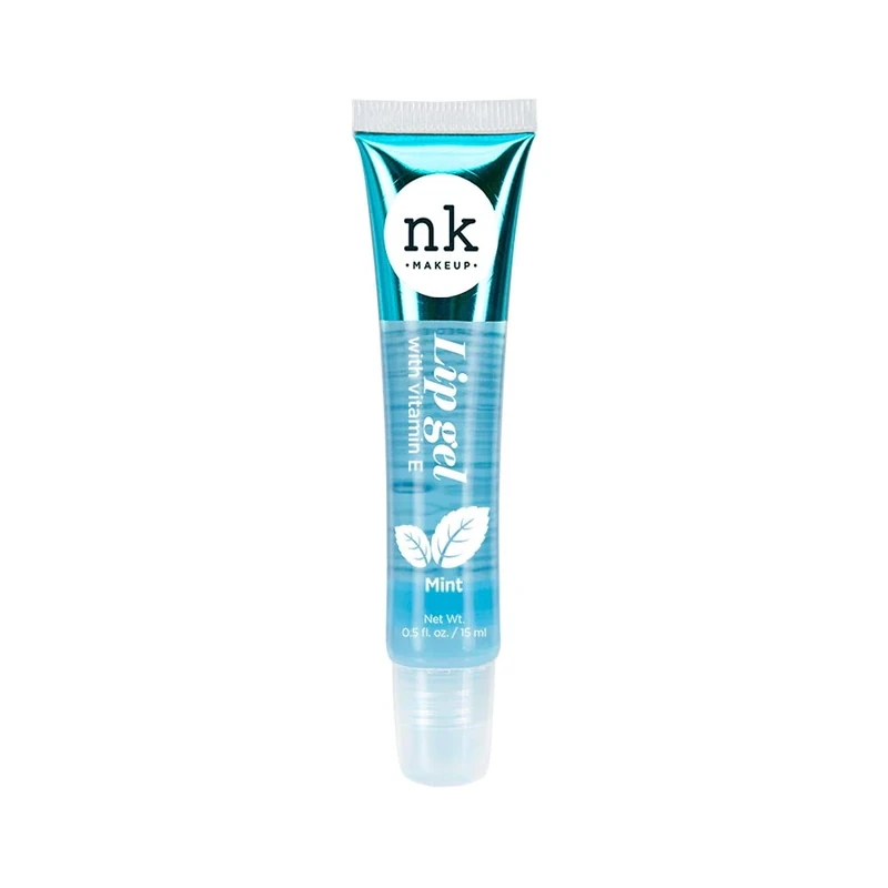 NK lip gloss gel 15ml Vitamin E, Shiny, Nourishes, Lip gel (Mint, Pack Of 3)