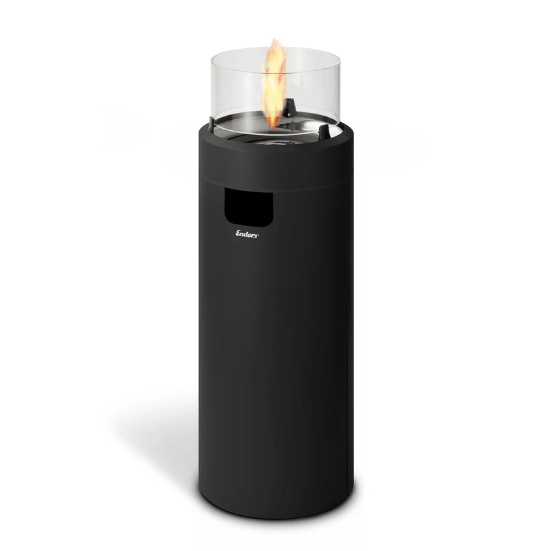 Enders Nova LED L 5601 Fire Pit Gas Patio Fire with Ambient Lighting Eco Green Burner Technology and Excellent Design