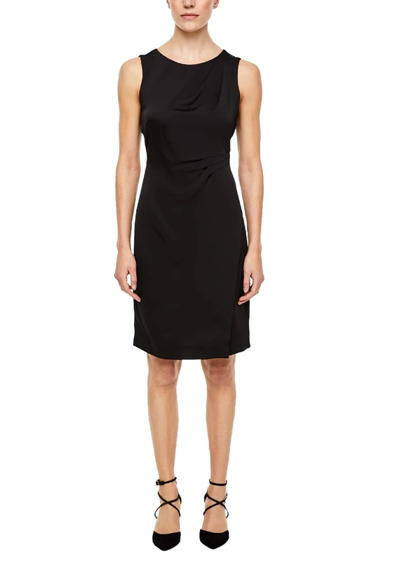s.Oliver BLACK LABEL Women's 155.10.003.20.200.2012647 Dress, 8 Black