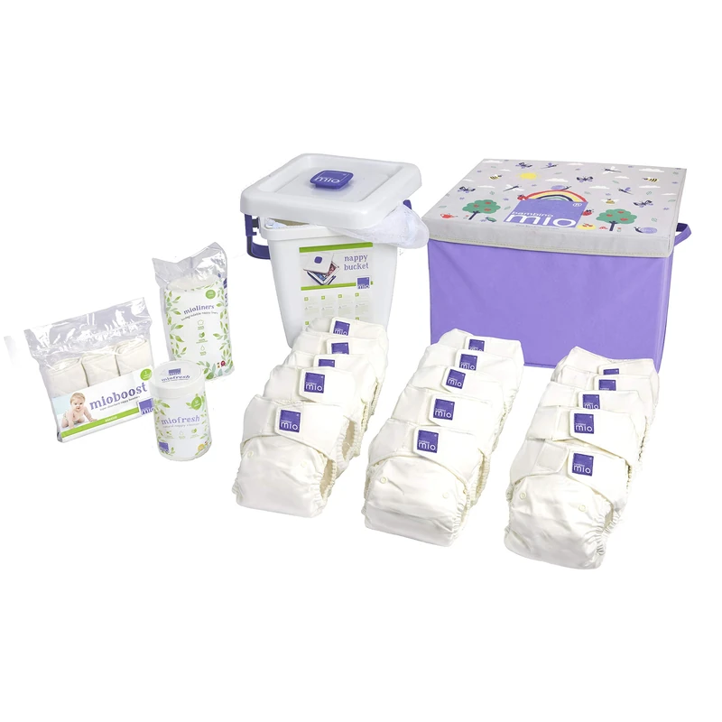 Bambino Mio, miosolo premium birth to potty pack, white - Image 1