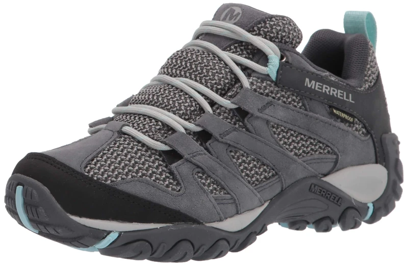 Merrell womens Alverstone Waterproof Hiking Shoe, Storm, 6.5 US