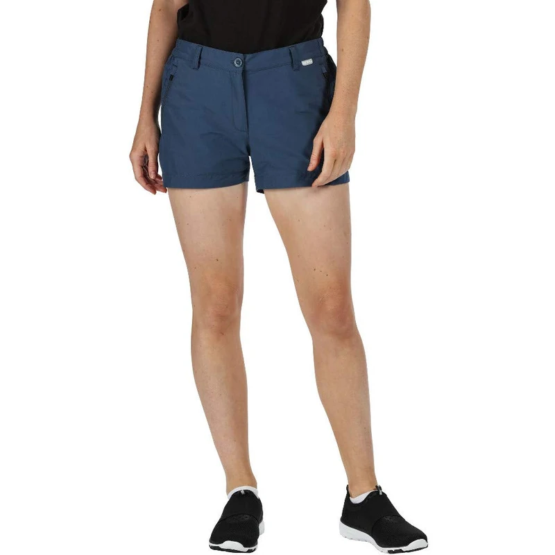 Regatta Highton Lightweight and Water Repellent Technical Stretch Short Shorts - Shorts - Short Technique Stretch HIGHTON Lightweight and Water Repellent - Women Dark Denim