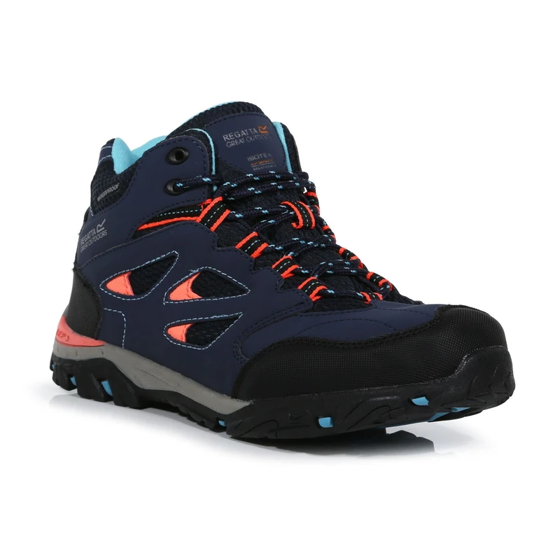 Regatta Kids Holcombe IEP Jnr Navy/FierCor EU28/UK9