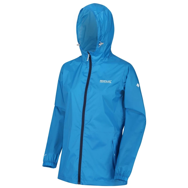 Regatta - Women's Pack It Iii Lightweight Waterproof and Breathable Technical Jacket with Adjustable Hood and Waterproof Shell