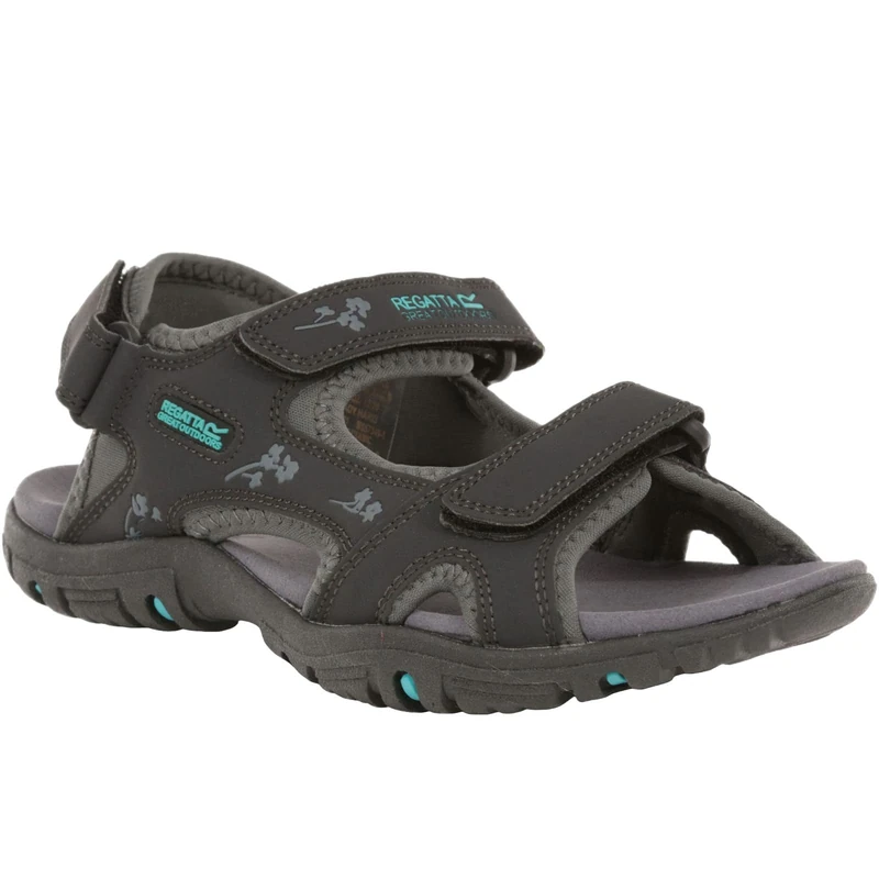 Regatta Womens Haris Walking Sandals - Ash Ceramic - 8 UK
