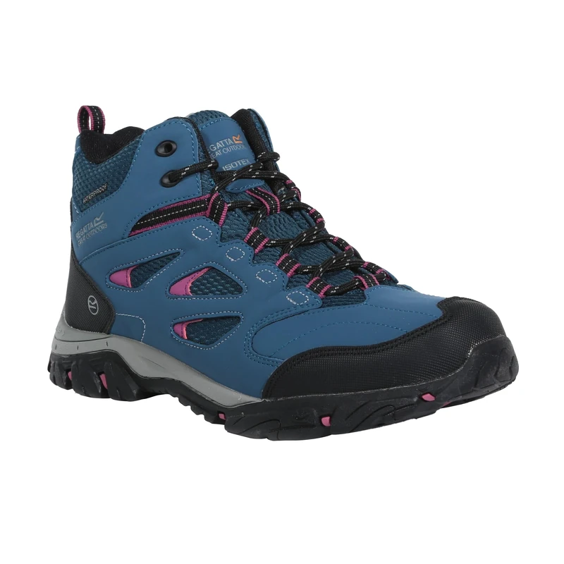Regatta Womens Holcombe IEP Mid Morroc/RdVio EU36/UK3 Blue