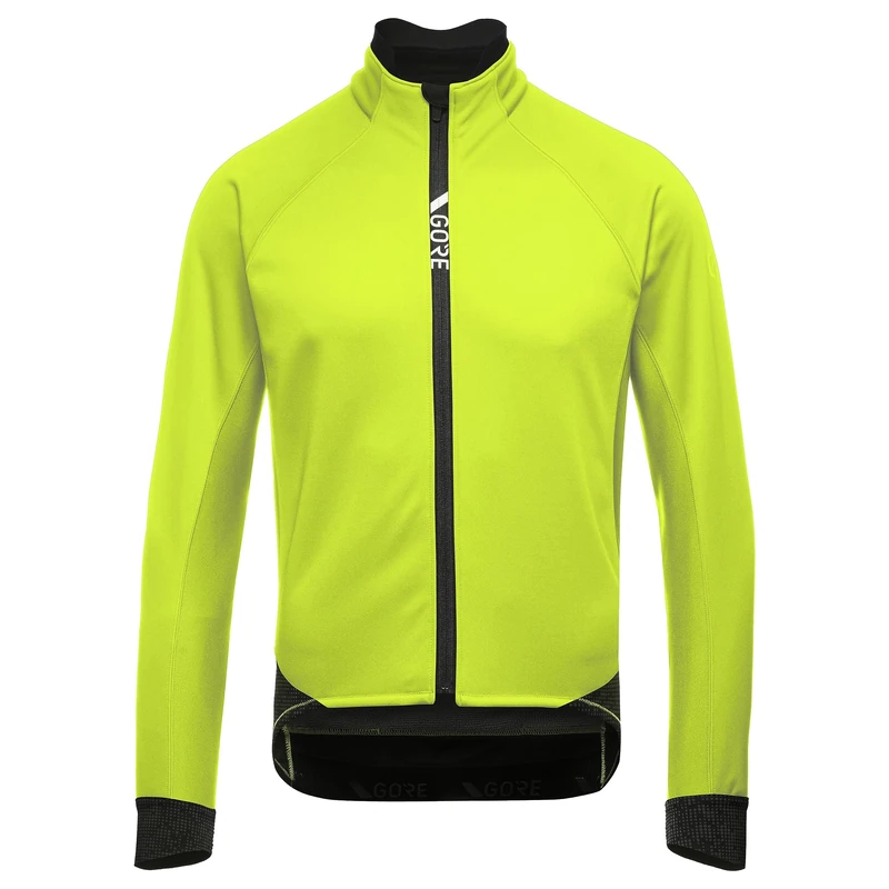 GOREWEAR C5 WINDSTOPPER Thermo Jacket Mens, Neon Yellow, M