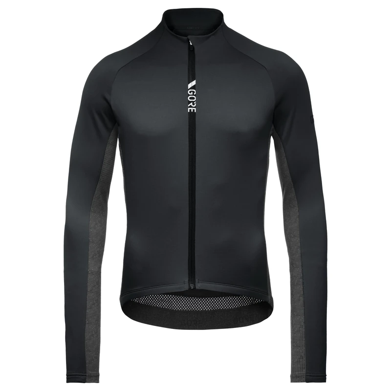 GORE WEAR Mens C5 Thermo Jerseys, Black/Terra Grey, M EU