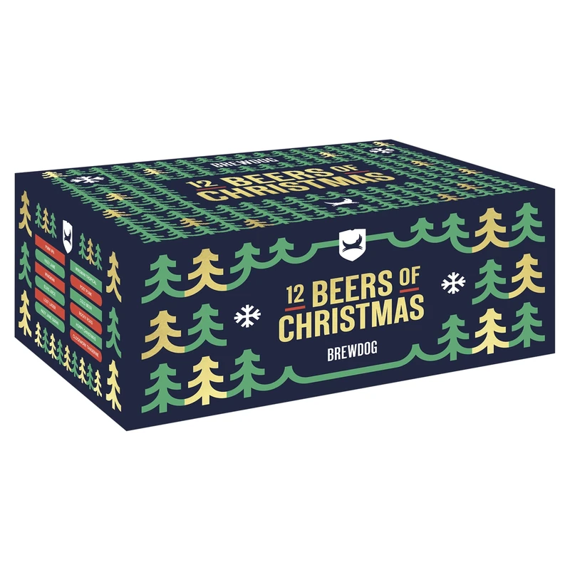 BrewDog Beers of Christmas Festive Variety Pack, 12 x 330ml