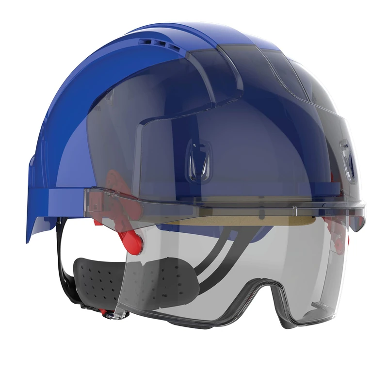 JSP EVO VISTA Safety Helmet Blue/Smoke - EN 397 AMB170-007-F00