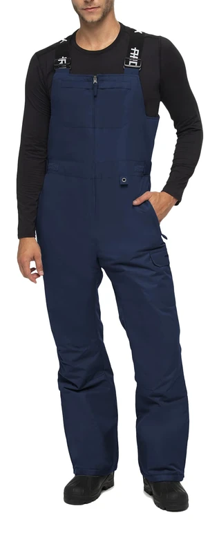 ARCTIX Men's Avalanche Athletic Fit Insulated Bib Overalls, Blue Night, Small (29-30W * 30L) - Image 1