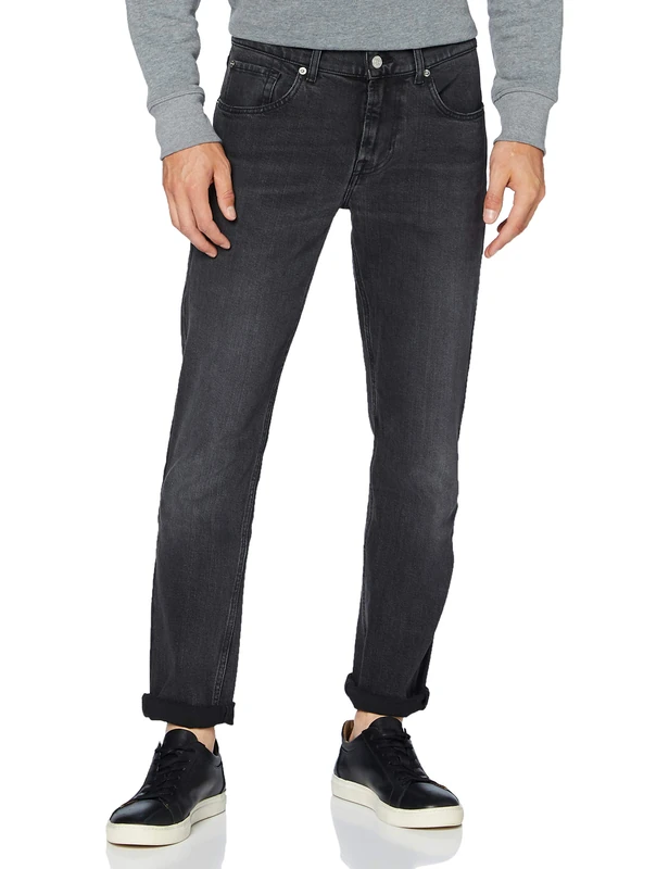 7 For All Mankind Men's Slim Jeans Not Applicable, Gray, 40