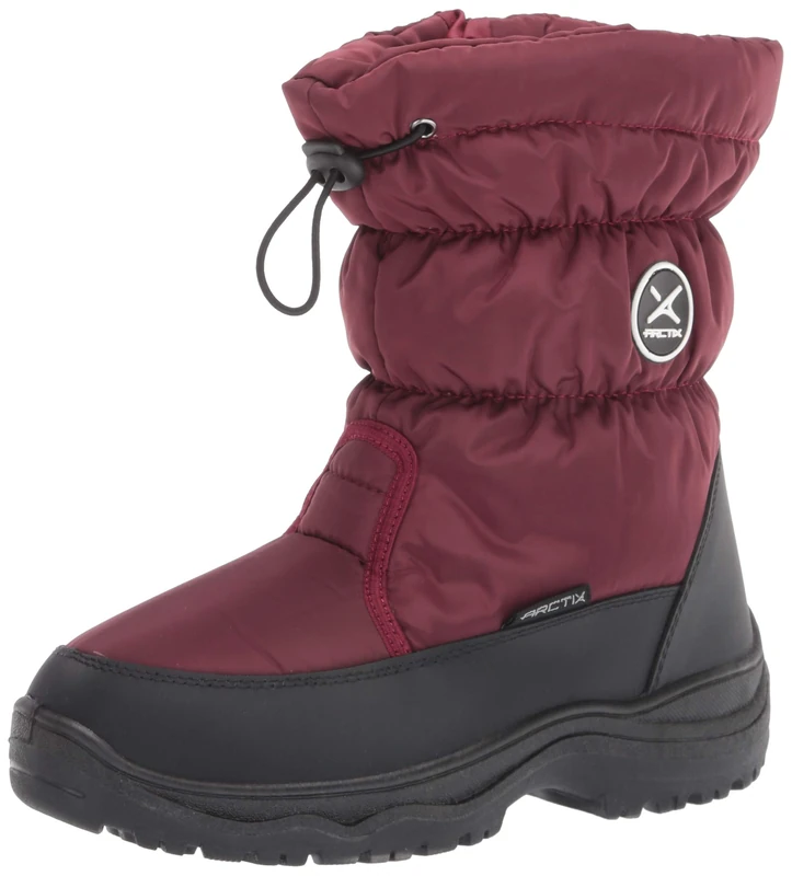 ARCTIX Women's Aerial Winter Boot, Plum, 8 Women