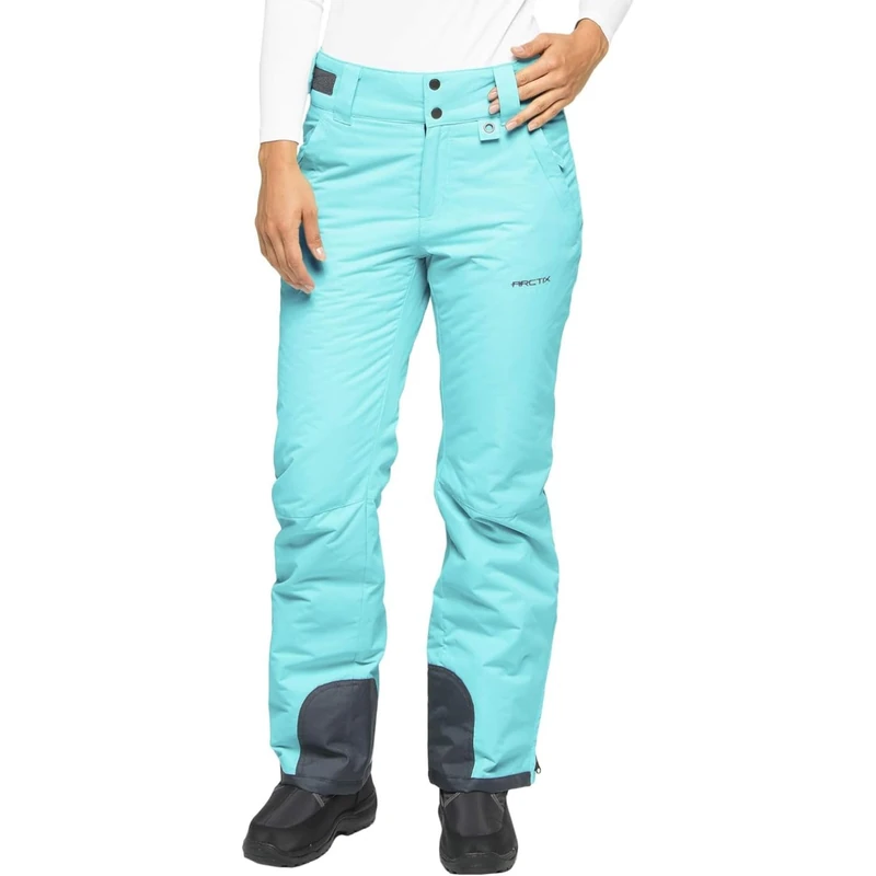 Arctix Women's Insulated Snow Pants, Bluebird, Medium (8-10) Regular