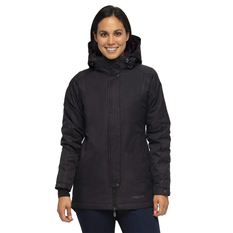 ARCTIX Women's Gondola Insulated Jacket, Black, Medium