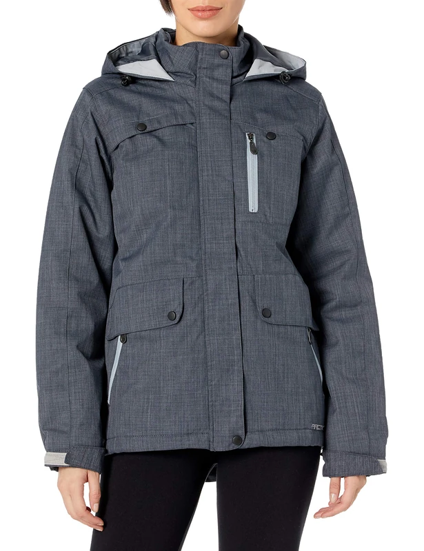ARCTIX Women's Daybreak Insulated Jacket, Steel Melange, Medium