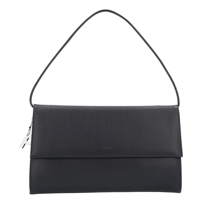 Picard AUGURI Women's Evening Bag Made of Cowhide Leather Medium with Magnetic Closure Evening Bag Everyday Going Out Evening, ocean, standard size, Women's bag