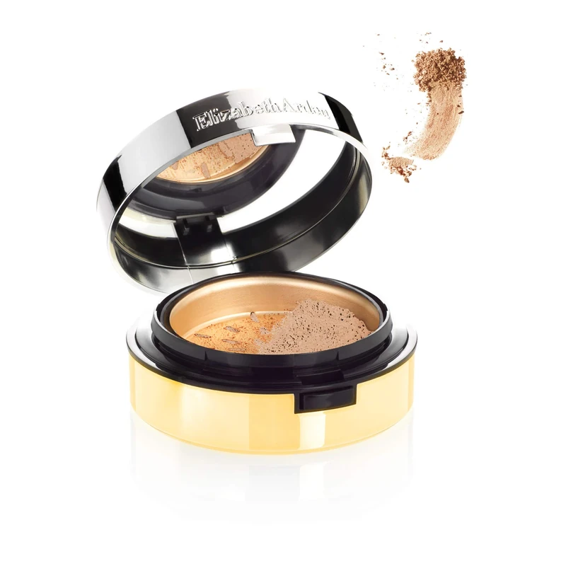 Elizabeth Arden Pure Finish Mineral Powder Foundation in Shade 2, 8.33g, Non-Drying, Skin-Brightening Powder, Sheer to Full Coverage, for Normal to Oily Skin