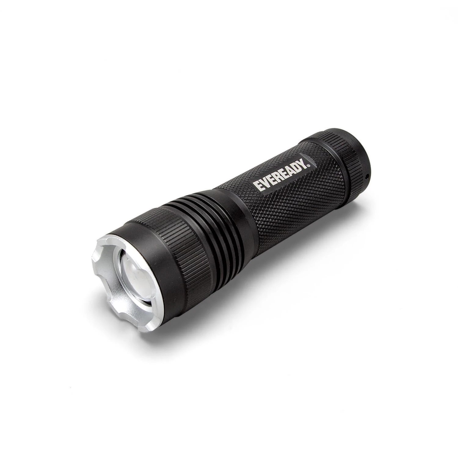 Energizer Eveready LED Torch, Black, Super Bright Flashlight for Outdoors, Camping and Gifts (Batteries Included)