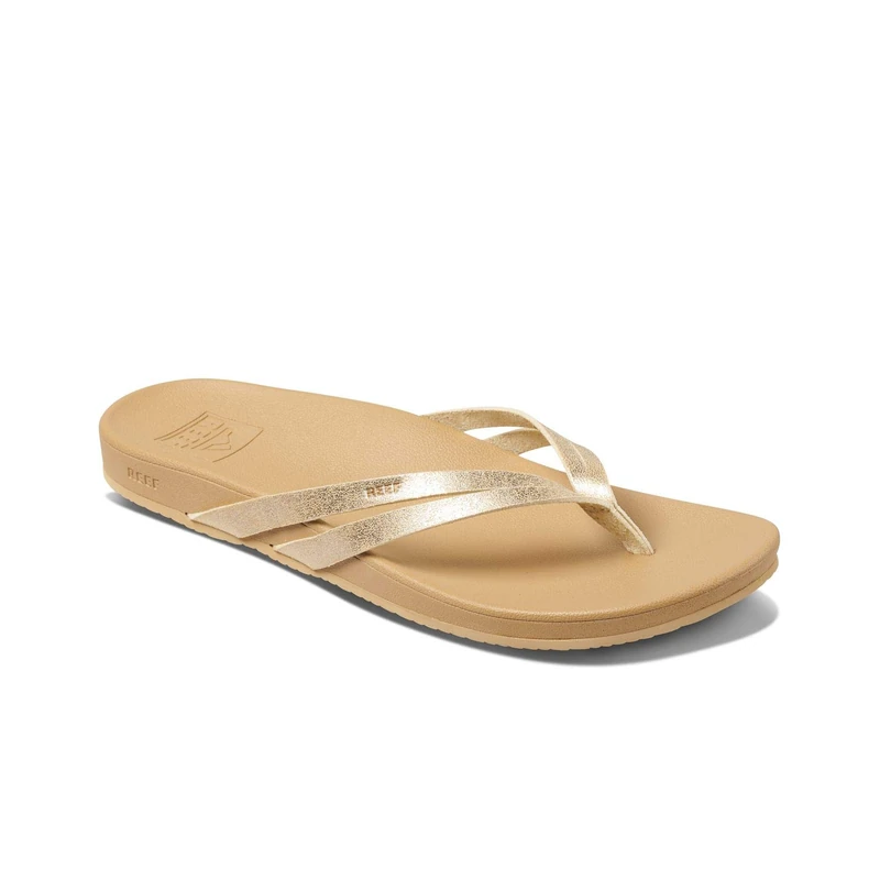 Reef Women's Cushion Spring Joy Flip Flop, Champagne, 9 UK