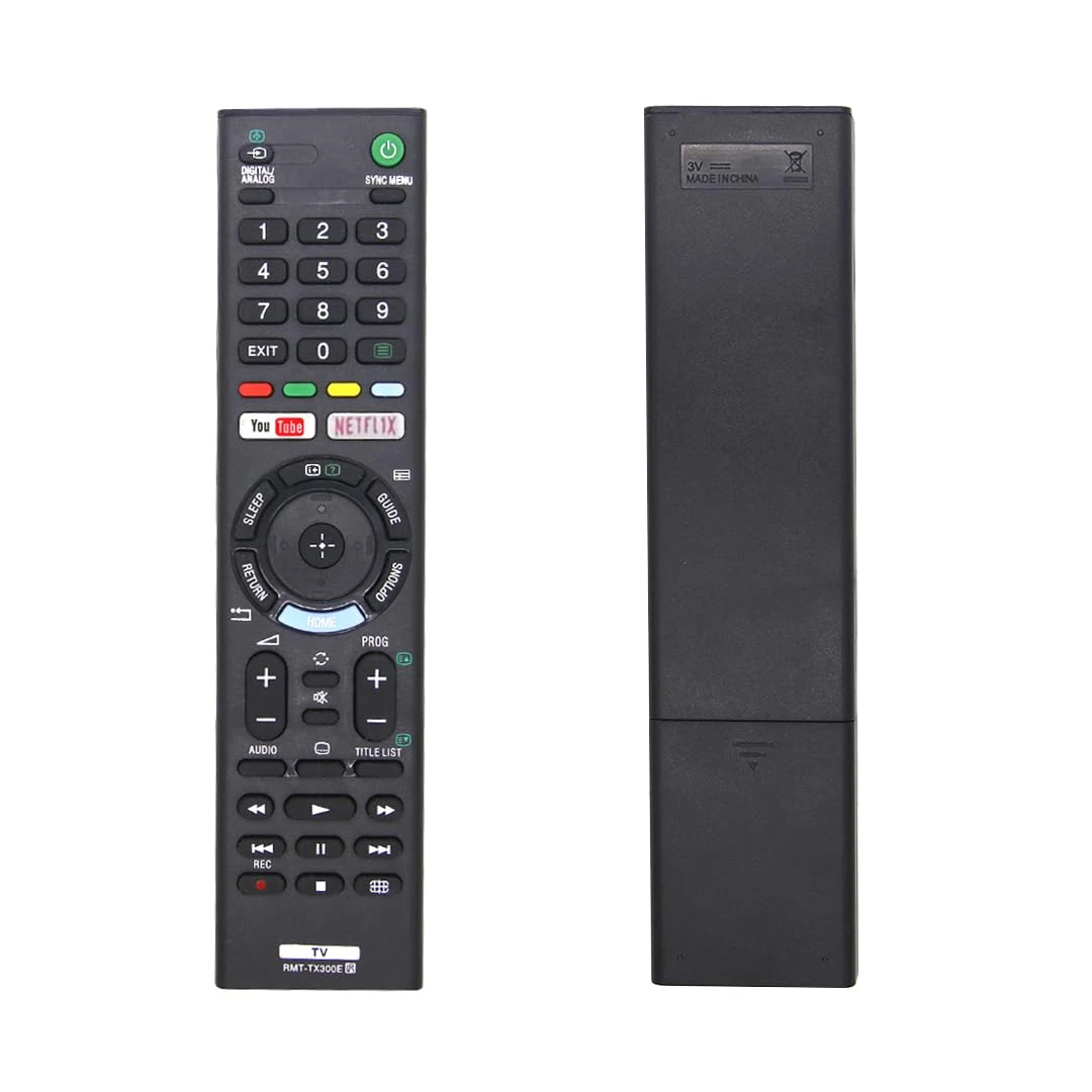Replacement RMT-TX300E Sony tv remote control for TV Sony remote control with Netfllx and You Tube buttons
