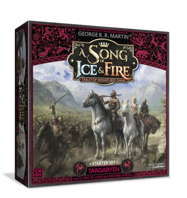 Cool Mini or Not - A Song of Ice and Fire: Targaryen Starter Set Core Box - Miniature Game