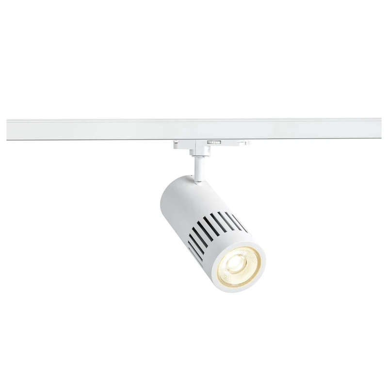 SLV 3-Phase System spot STRUCTEC DALI/LED 3-Phase Spotlight, spot, Ceiling Spotlight, Ceiling Light, Track System, Indoor Lighting / 4000K 29W 2600lm White dimmable 36 Degrees