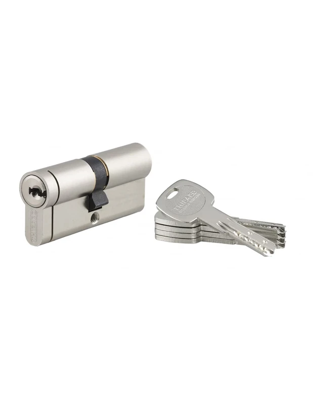 THIRARD 00018770 - Lock Cylinder 35 X 35 mm - Transit 2 - Dimensions: 35x35 - Profile Cylinder - Transit 2 - European Profile Brass Mechanism with 8 pins