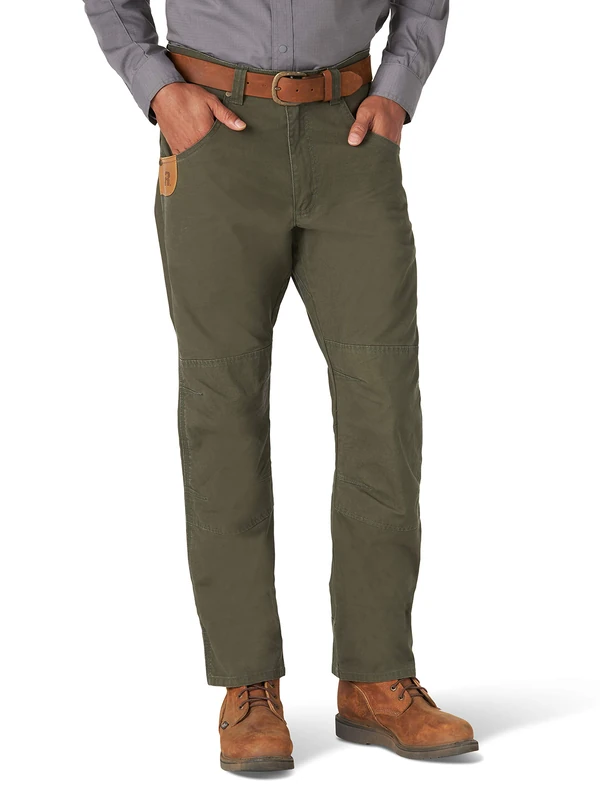 Wrangler Men's Straight Leg Utility Pant Work, Forest Night, 38W x 32L - Image 1
