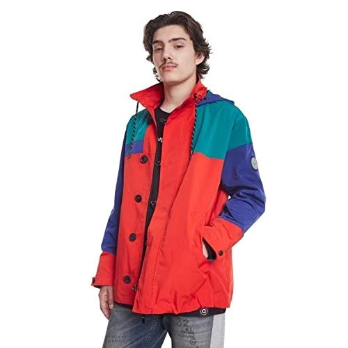 Desigual Women's 20SMEW113154XXL Jackets, Red, XXL