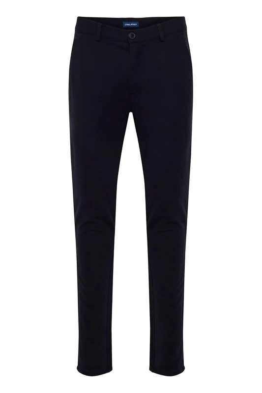 Blend BHNAPA Men's Fabric Trousers with Stretch Slim Fit, Dark Navy Blue (74645), 31 W/34 L