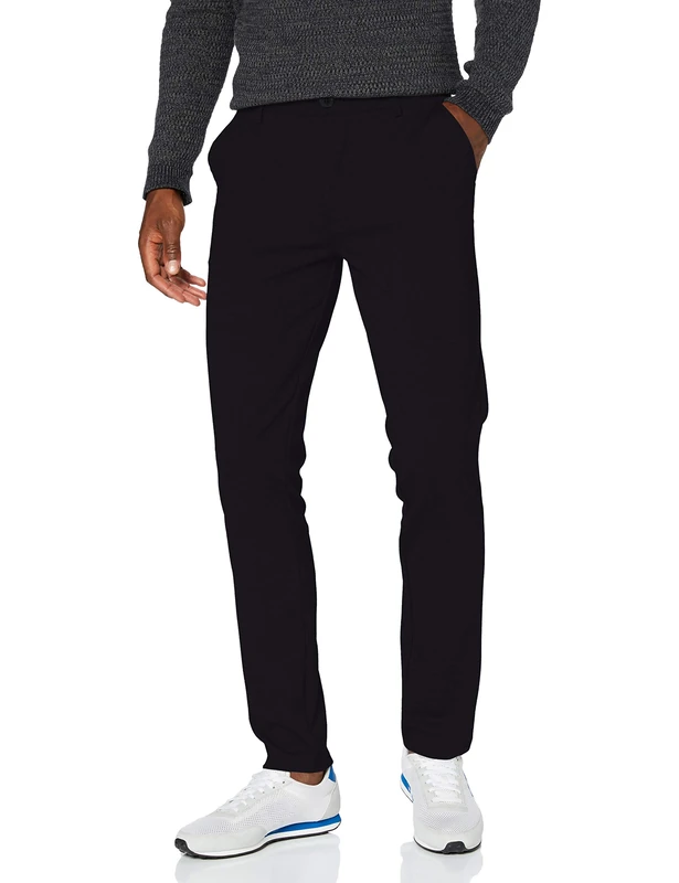 Blend Men's Performance Pants-Slim Fit-Noos, Dark Navy Blue (74645), 36 W/34 L