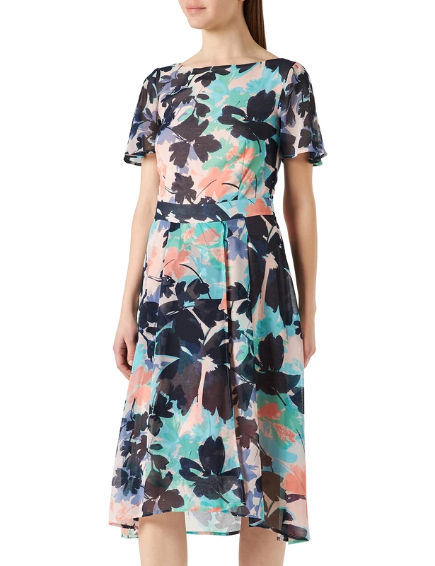 ESPRIT Women's 020EO1E304 Special Occasion Dress, Pink (695), 8