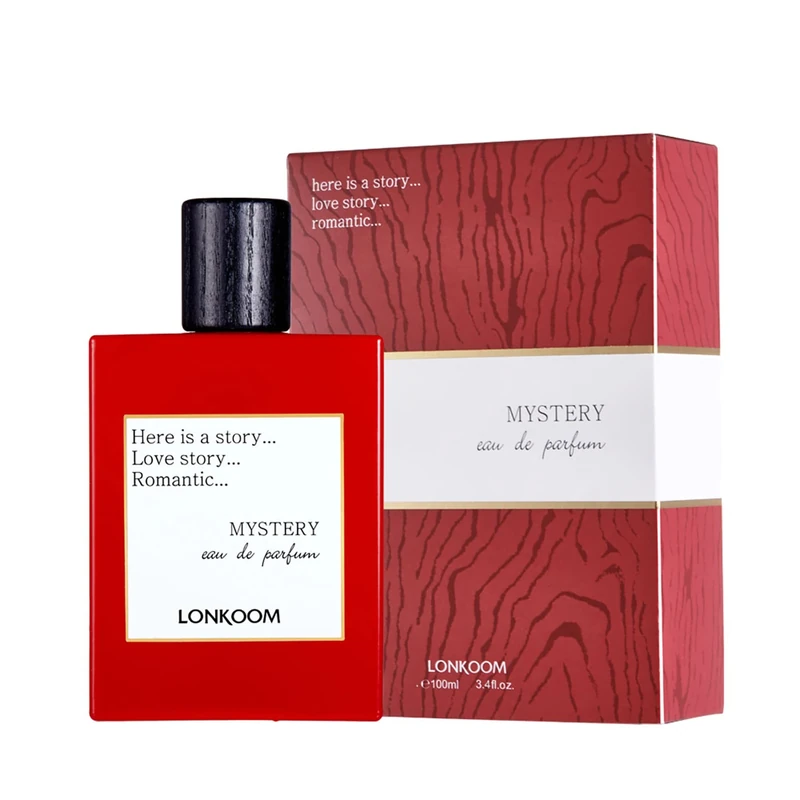 Mystery - Red by Lonkoom for Men - 3.4 oz EDP Spray