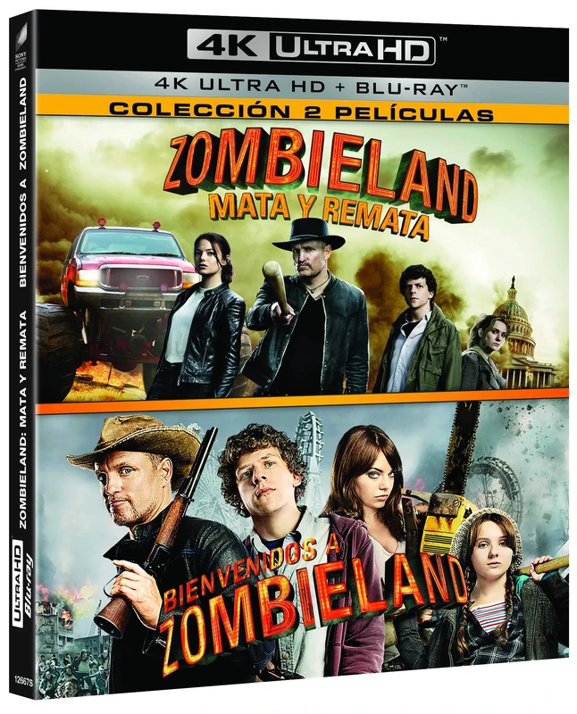 Bienvenidos a Zombieland + Zombieland: MATA y Remata UHD - BD
